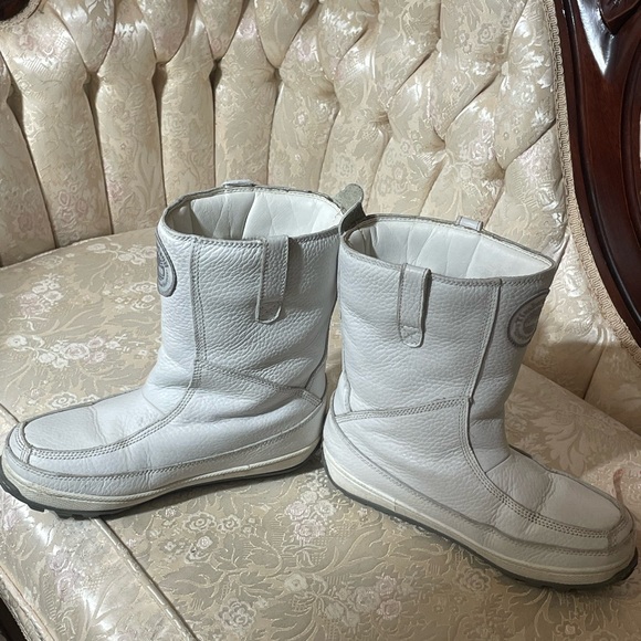 Timberland white leather boots - Picture 4 of 6
